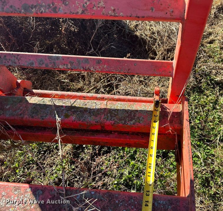 image for item ZA0388 Shop built  windrower trailer