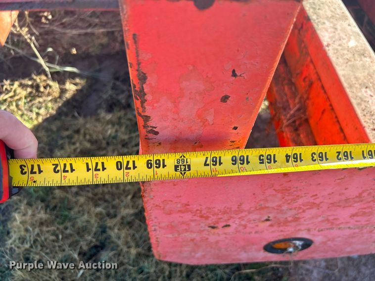 image for item ZA0388 Shop built  windrower trailer