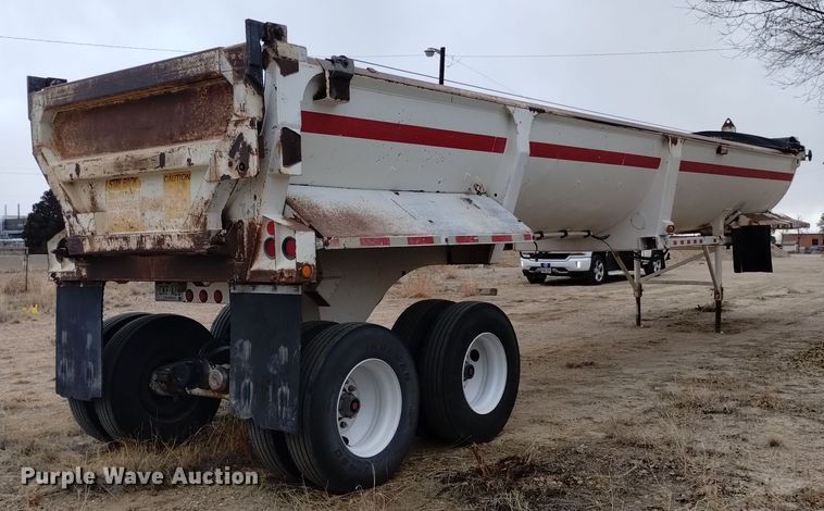 image for item DK8954 1999 Ranco  end dump trailer