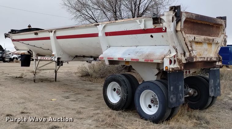 image for item DK8954 1999 Ranco  end dump trailer