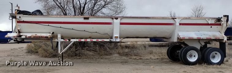 image for item DK8954 1999 Ranco  end dump trailer