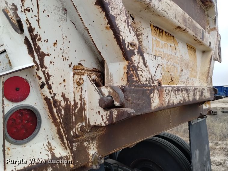 image for item DK8954 1999 Ranco  end dump trailer
