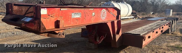 image for item DN0637 1981 Nuttall 350-0L  oilfield trailer