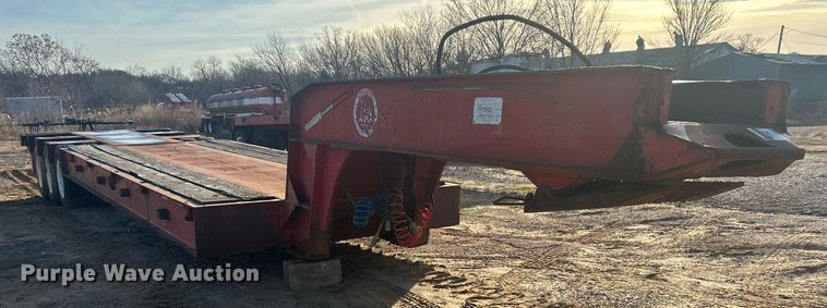 image for item DN0637 1981 Nuttall 350-0L  oilfield trailer