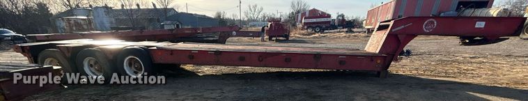 image for item DN0637 1981 Nuttall 350-0L  oilfield trailer