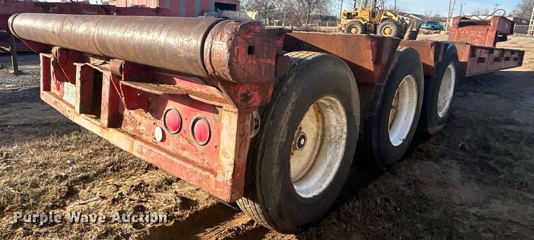 image for item DN0637 1981 Nuttall 350-0L  oilfield trailer