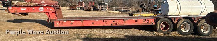 image for item DN0637 1981 Nuttall 350-0L  oilfield trailer