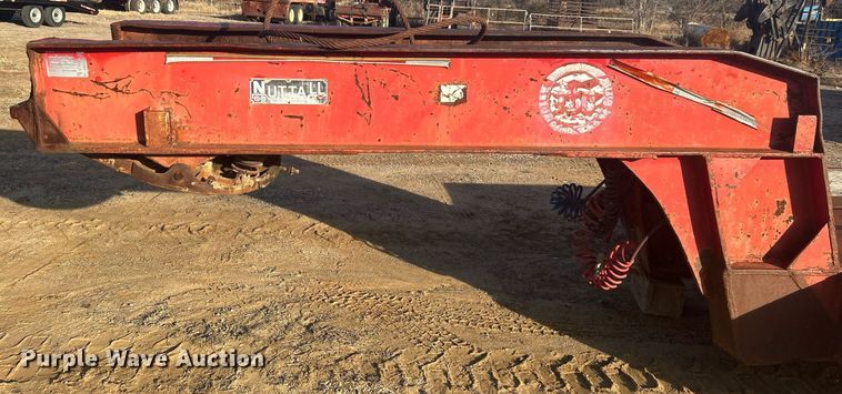 image for item DN0637 1981 Nuttall 350-0L  oilfield trailer