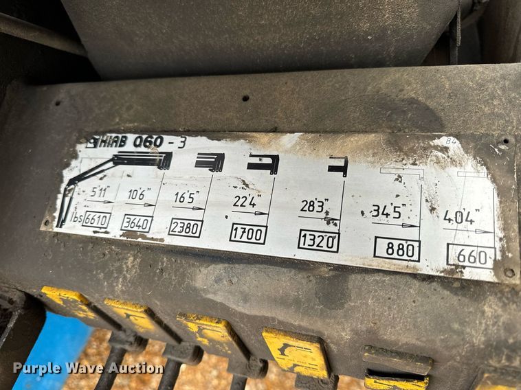 image for item DO2214 2004 International 4300  flatbed truck