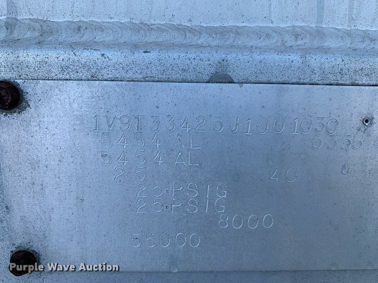 image for item DP8784 1988 VIM 307AL  tank trailer