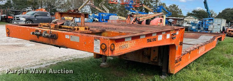 image for item DQ2315 2003 Trail King TK70HT drop deck equipment trailer