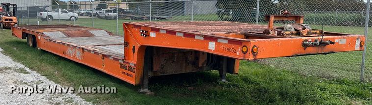 image for item DQ2315 2003 Trail King TK70HT drop deck equipment trailer