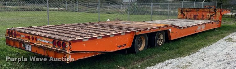 image for item DQ2315 2003 Trail King TK70HT drop deck equipment trailer