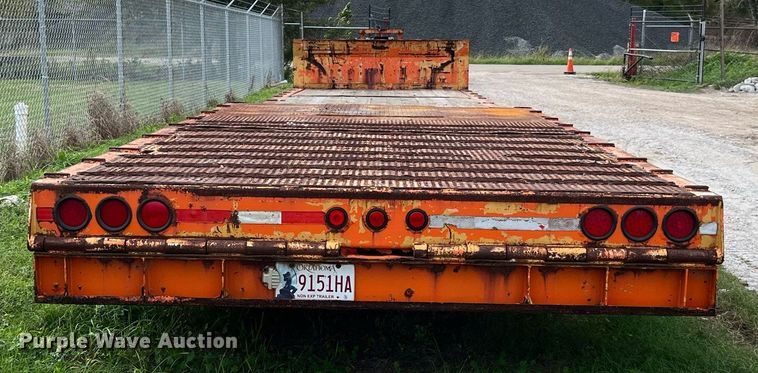 image for item DQ2315 2003 Trail King TK70HT drop deck equipment trailer