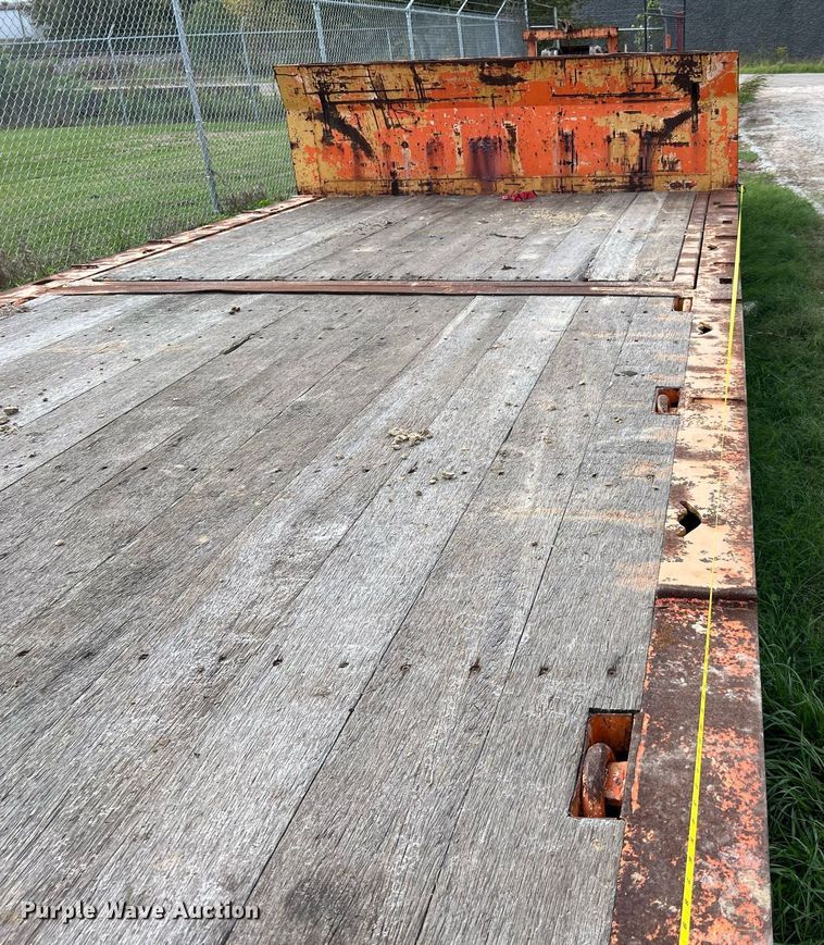 image for item DQ2315 2003 Trail King TK70HT drop deck equipment trailer