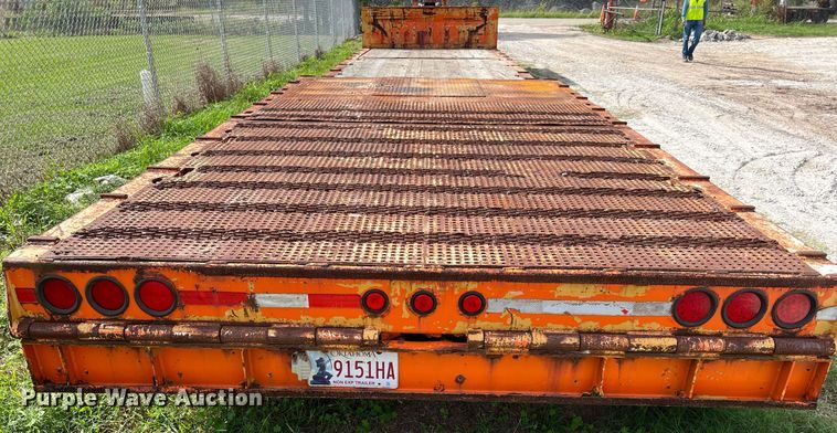 image for item DQ2315 2003 Trail King TK70HT drop deck equipment trailer