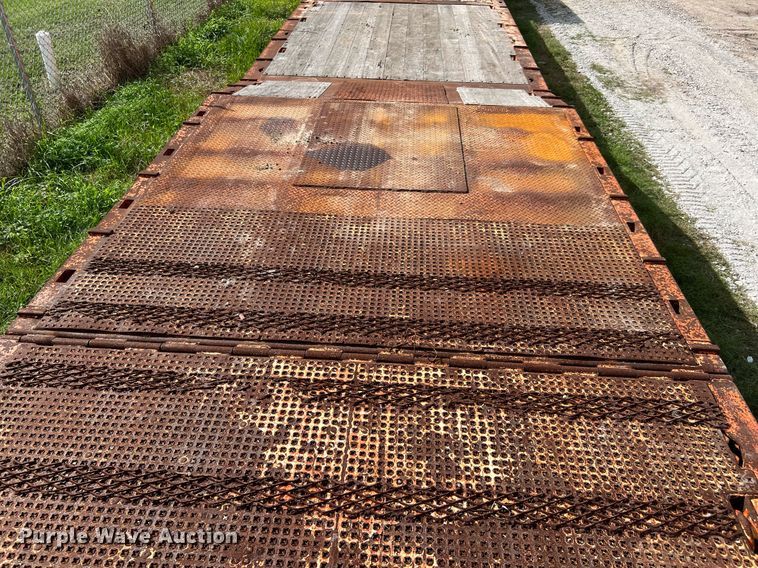 image for item DQ2315 2003 Trail King TK70HT drop deck equipment trailer