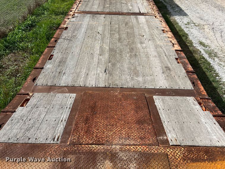 image for item DQ2315 2003 Trail King TK70HT drop deck equipment trailer