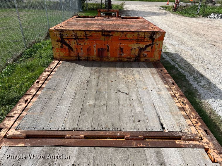 image for item DQ2315 2003 Trail King TK70HT drop deck equipment trailer