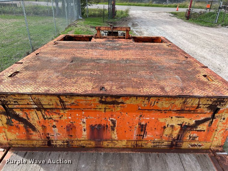 image for item DQ2315 2003 Trail King TK70HT drop deck equipment trailer