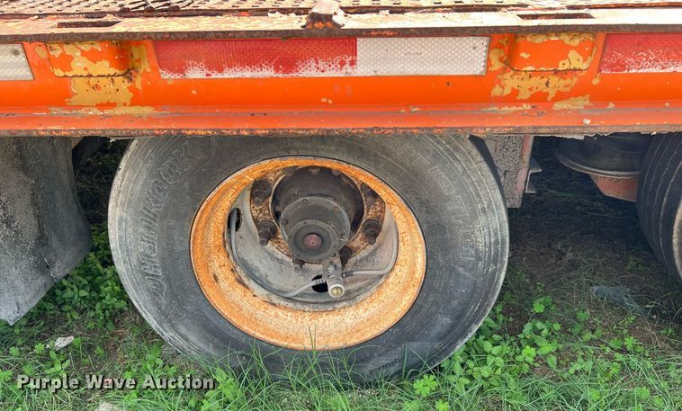 image for item DQ2315 2003 Trail King TK70HT drop deck equipment trailer