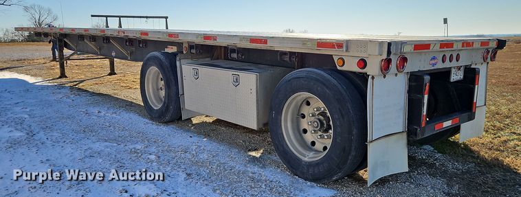 image for item LB9623 2007 Utility FS2CHA  flatbed trailer