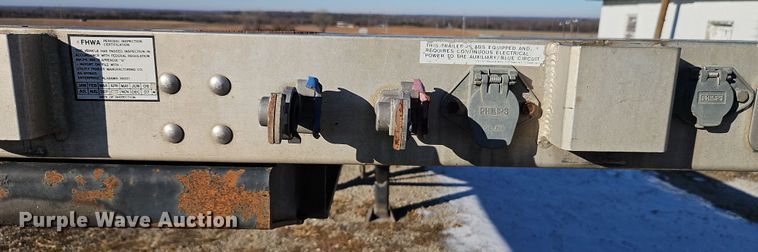 image for item LB9623 2007 Utility FS2CHA  flatbed trailer