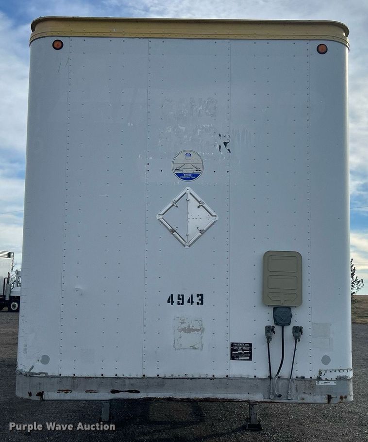 image for item OM9203 1989 Theurer ISAC480A10S226  dry van trailer