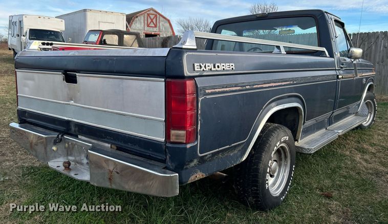 image for item DJ6432 1985 Ford F150  pickup truck