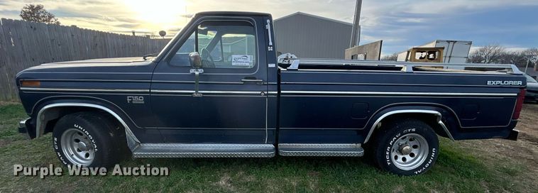 image for item DJ6432 1985 Ford F150  pickup truck