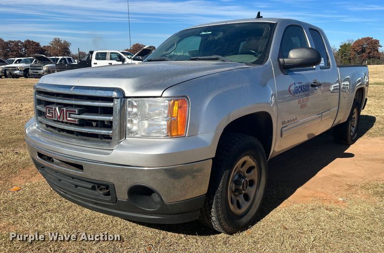 image for item DJ6483 2012 GMC Sierra 1500  Ext. Cab pickup truck