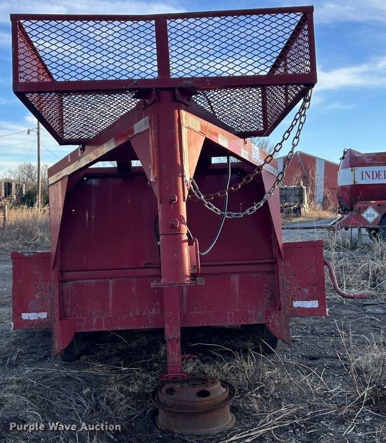 image for item DN0638 Shop built  equipment trailer
