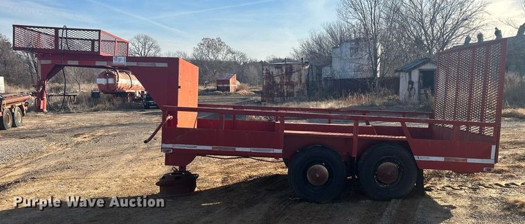 image for item DN0638 Shop built  equipment trailer