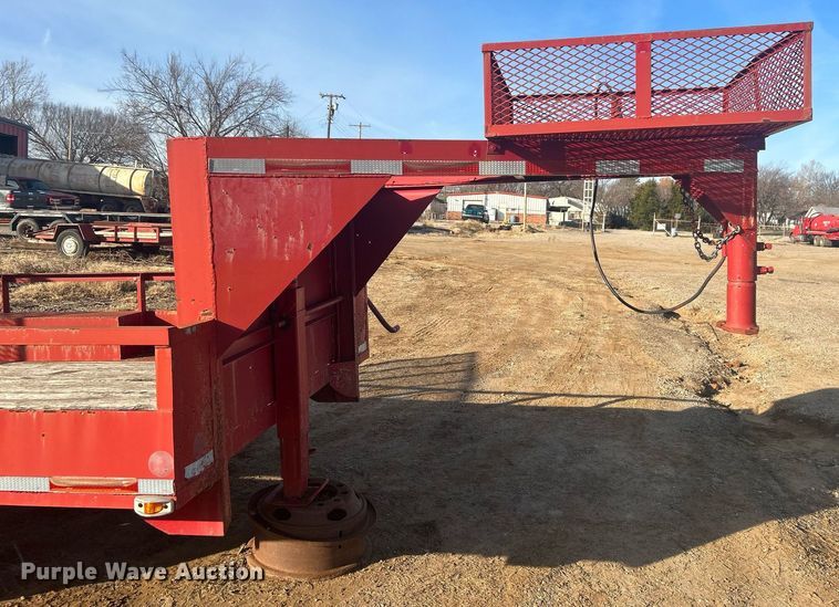 image for item DN0638 Shop built  equipment trailer