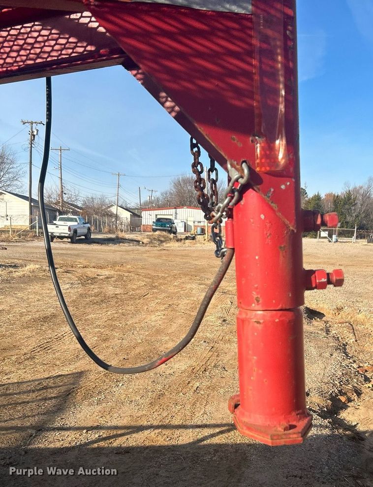image for item DN0638 Shop built  equipment trailer