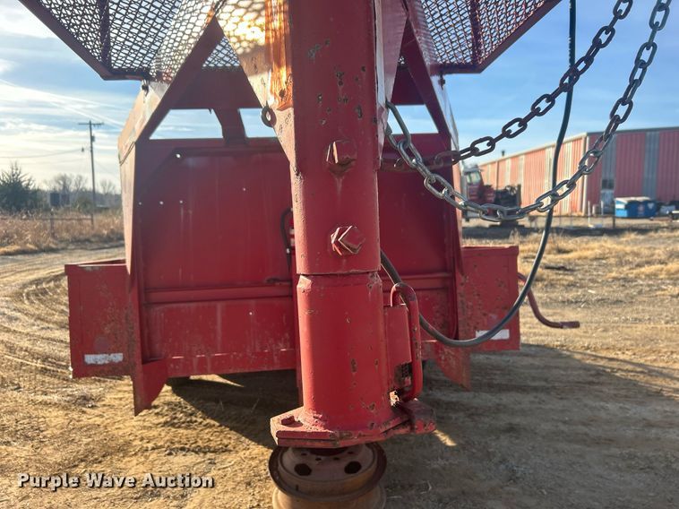 image for item DN0638 Shop built  equipment trailer