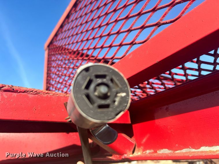 image for item DN0638 Shop built  equipment trailer