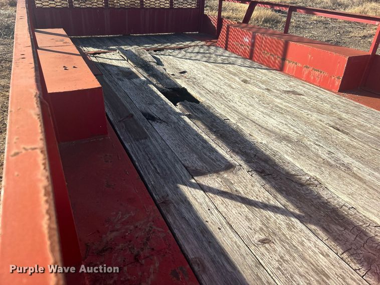 image for item DN0638 Shop built  equipment trailer