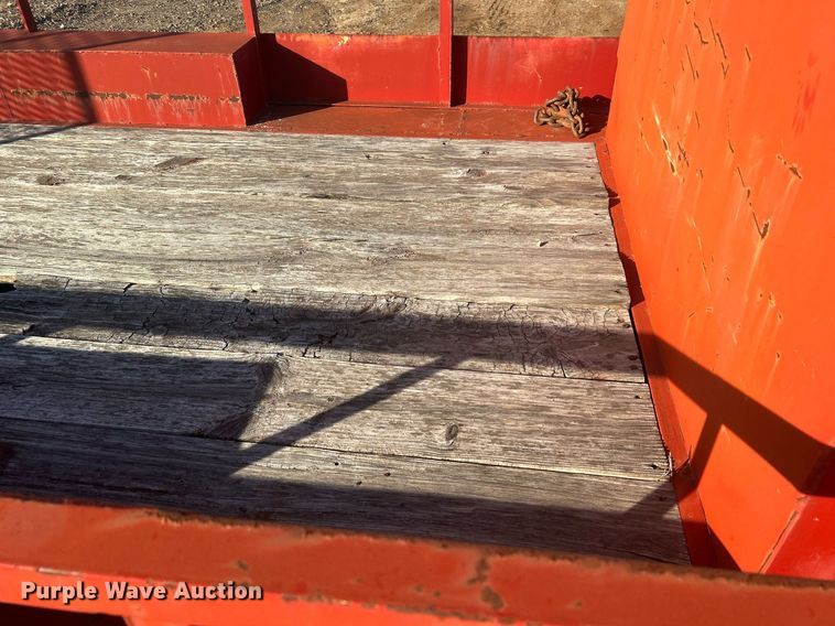 image for item DN0638 Shop built  equipment trailer