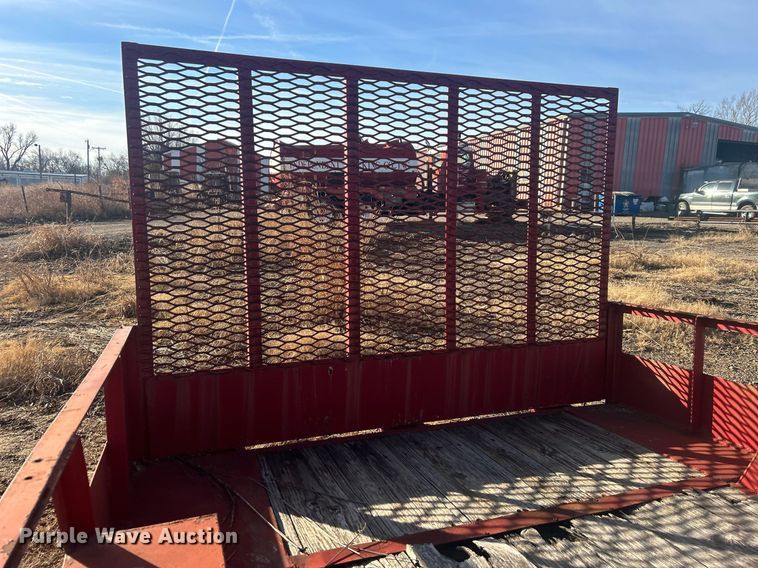 image for item DN0638 Shop built  equipment trailer