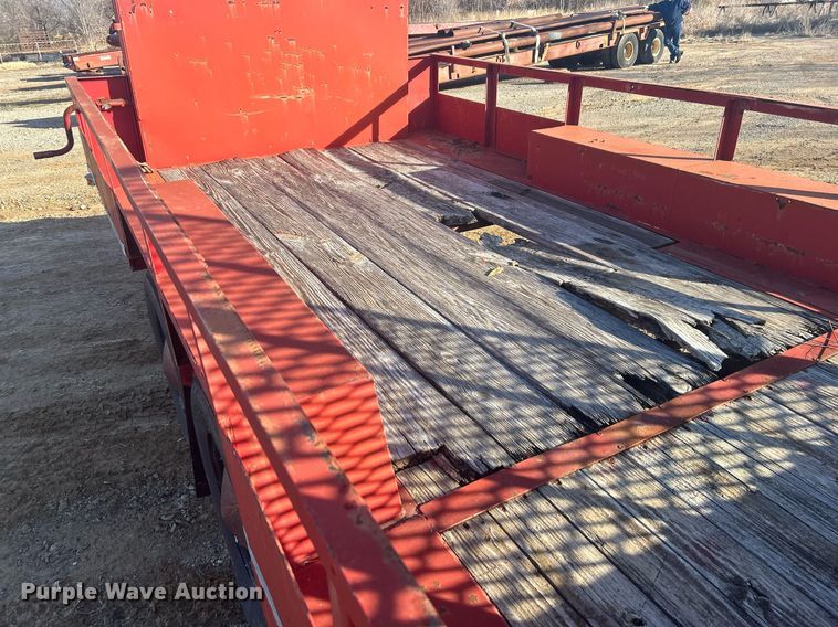 image for item DN0638 Shop built  equipment trailer