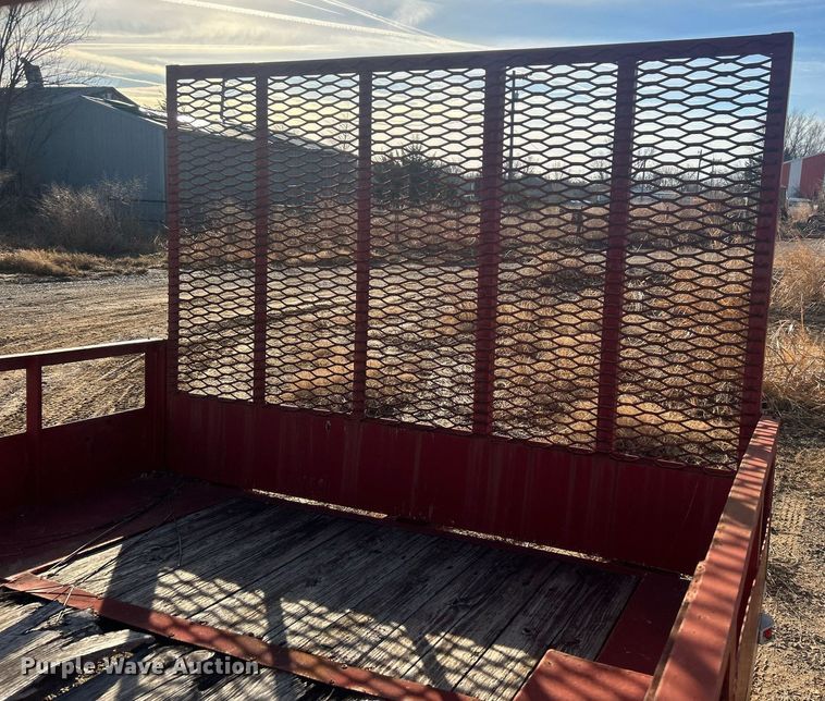 image for item DN0638 Shop built  equipment trailer