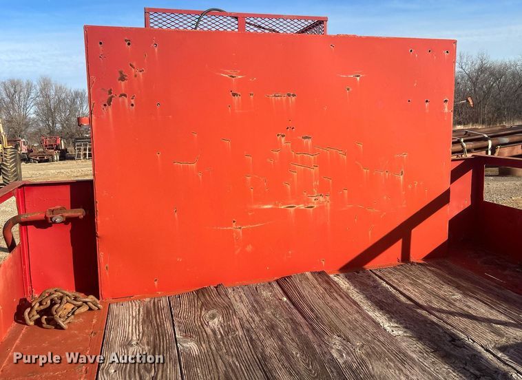 image for item DN0638 Shop built  equipment trailer