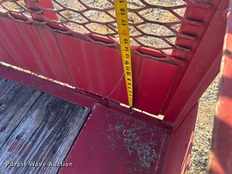 image for item DN0638 Shop built  equipment trailer