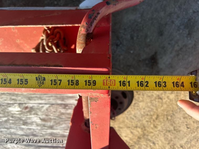 image for item DN0638 Shop built  equipment trailer