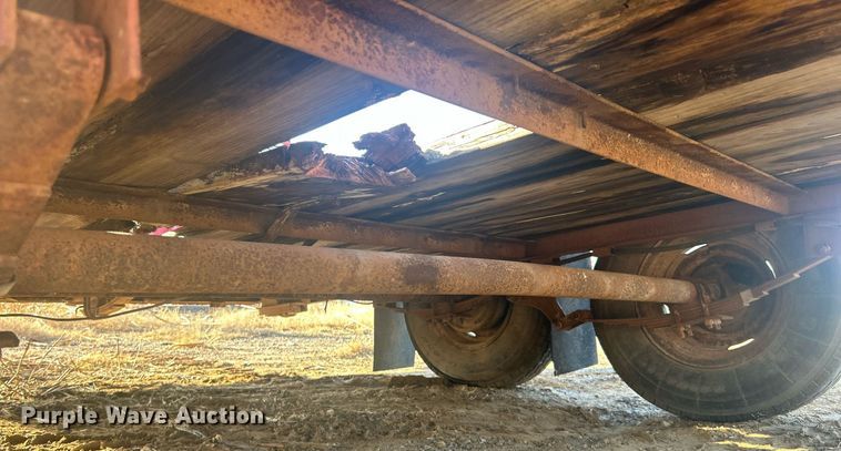 image for item DN0638 Shop built  equipment trailer