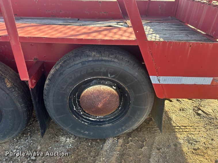 image for item DN0638 Shop built  equipment trailer