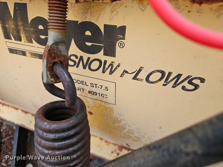 image for item DN7176 Meyer ST-7.5  Skid steer snow plow