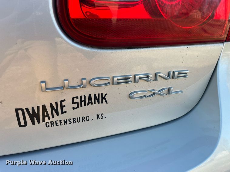 image for item DP2167 2009 Buick Lucerne CXL
