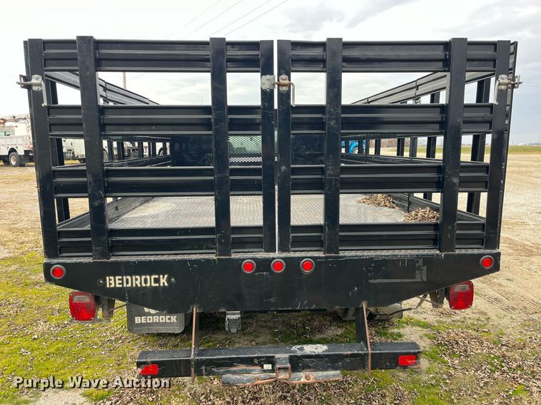 image for item DP2181 2008 Ford F550 Super Duty Crew Cab XL  Crew Cab flatbed pickup truck